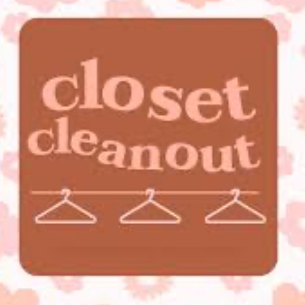 Closet clean out!